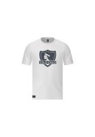 Polera Colo Colo Urbano Hombre Blanco Escudo Negro