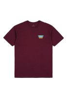 Polera Men Linwood Burgundy Teal
