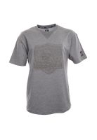 Polera Colo Colo Urbano Escudo Relieve Grey