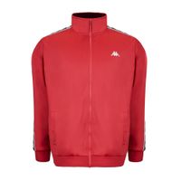 Chaqueta Full Zipper Men Burgundy Black White