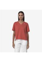 Polera K-Way Women Leda Red Jasper