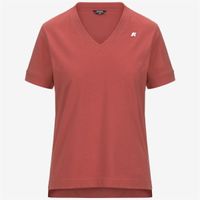 Polera K-Way Women Leda Red Jasper