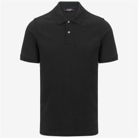 Polera K-Way Men Amedee Pique Black Pure