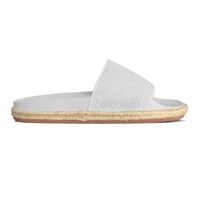 Sandalia 1908 Slides Organic Canvas Rope White Superga