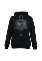 Polerón Colo Colo Urbano Escudo Front Black Grey