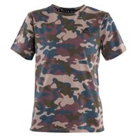 Polera Kids Camo Brown