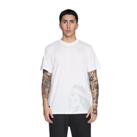 Polera Colo Colo Urbano Hombre Cacique Blanco Gris