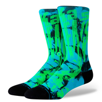 Stance Sock Outkast Atliens Crew Black Blue