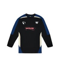 Polera Manga Larga Whatup Hombre Black Blue