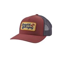 Jockey Searchin Trucker Burgundy Gray
