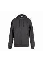 Poleron Men Full zipper Grey Black Cross