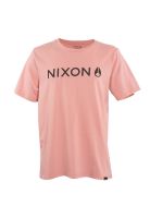 Polera Men Pink Logo Front Black