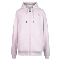 Polerón Nixon Men Full Zipper Iguana Lilac