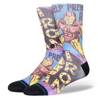 Stance Sock Men Iron Man Prevent Rust Purple