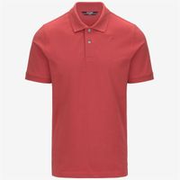 Polera K-Way Men Amedee Pique Red Jasper