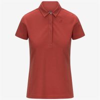 Polera K-Way Women Amedea Pique Red Jasper