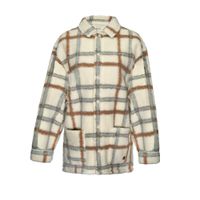 Sherpa Reef Women Buttons Beige Brown