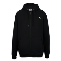 Poleron Nixon Men Full Zipper Icon Black