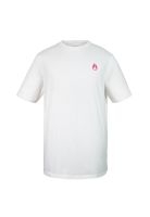 Polera Nixon Men White Iguana Fuchsia