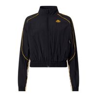 Chaqueta Kappa Women Banda Nolan Black Gold White