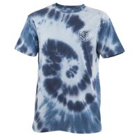 Polera Men Tye Die Blue White
