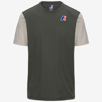 Polera K-Way Leonardo Fioravanti Seril Green Blackish Beige