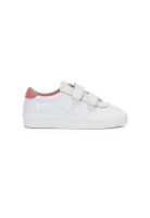Zapatilla Kids 2843 Club S Strap Vegan White Pink Dusty