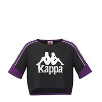 Croptop Authentic Women Finni Black Violet White
