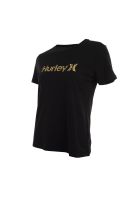 Polera One And Only Dots Classic Crew Caviar Hurley