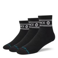 Stance Sock 3 Pack Quarter Vital Black