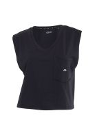 Crop Top Women Grey Tinny Logo