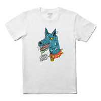 Polera Men Ankle Biter White