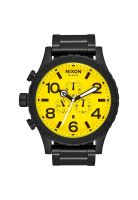 Reloj 51-30 Chrono All Black Yellow Nixon