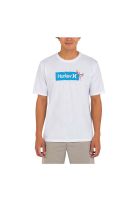 Polera Everyday Washed Ditsy Box White Hurley