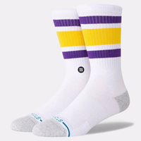 Stance Sock Men Tube Los Angeles Lakers White