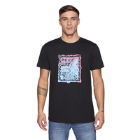 Polera Reef Men Surf Surf Black