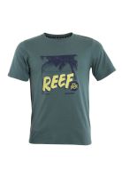 Polera Kids Green Palms