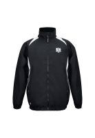 Cortaviento Colo Colo Urbano Block Color Negro Blanco