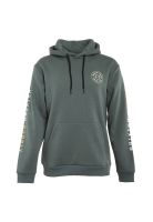 Poleron Men Hoodie Logo Green Light Yellow