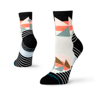 Stance Sock Women Tri Wool Mid Quarter Black