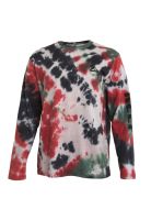 Polera Men Long Sleeve Tie Dye Multicolor