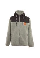 Sherpa Kids Full Zip Green Black