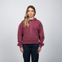 Polerón Full Zipper Reef Women Red