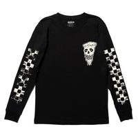 Polera Stance Manga Larga Hot And Fresh Black