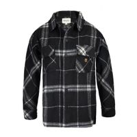 Sobrecamisa Reef Women Buttons Black White