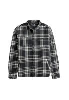 Camisa Hurley Union Plaid Black White