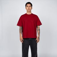 Polera WhatUp Fabric Logo Red