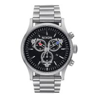 Reloj Grateful Dead Sentry Chrono Silver Black Nixon