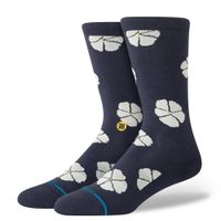 Stance Sock Men Floral Crew Navy