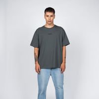 Polera Nixon Men Tiny Logo Green